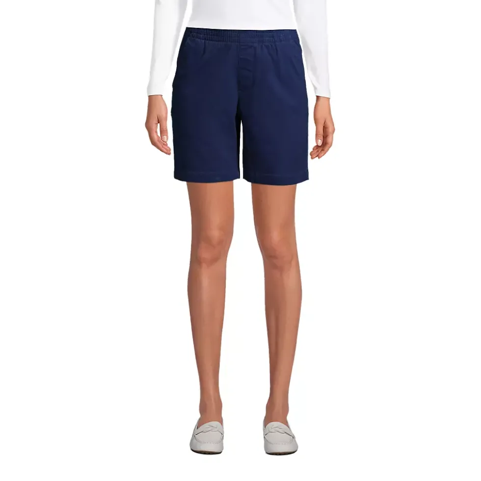 Women's Pull On 7" Chino Shorts