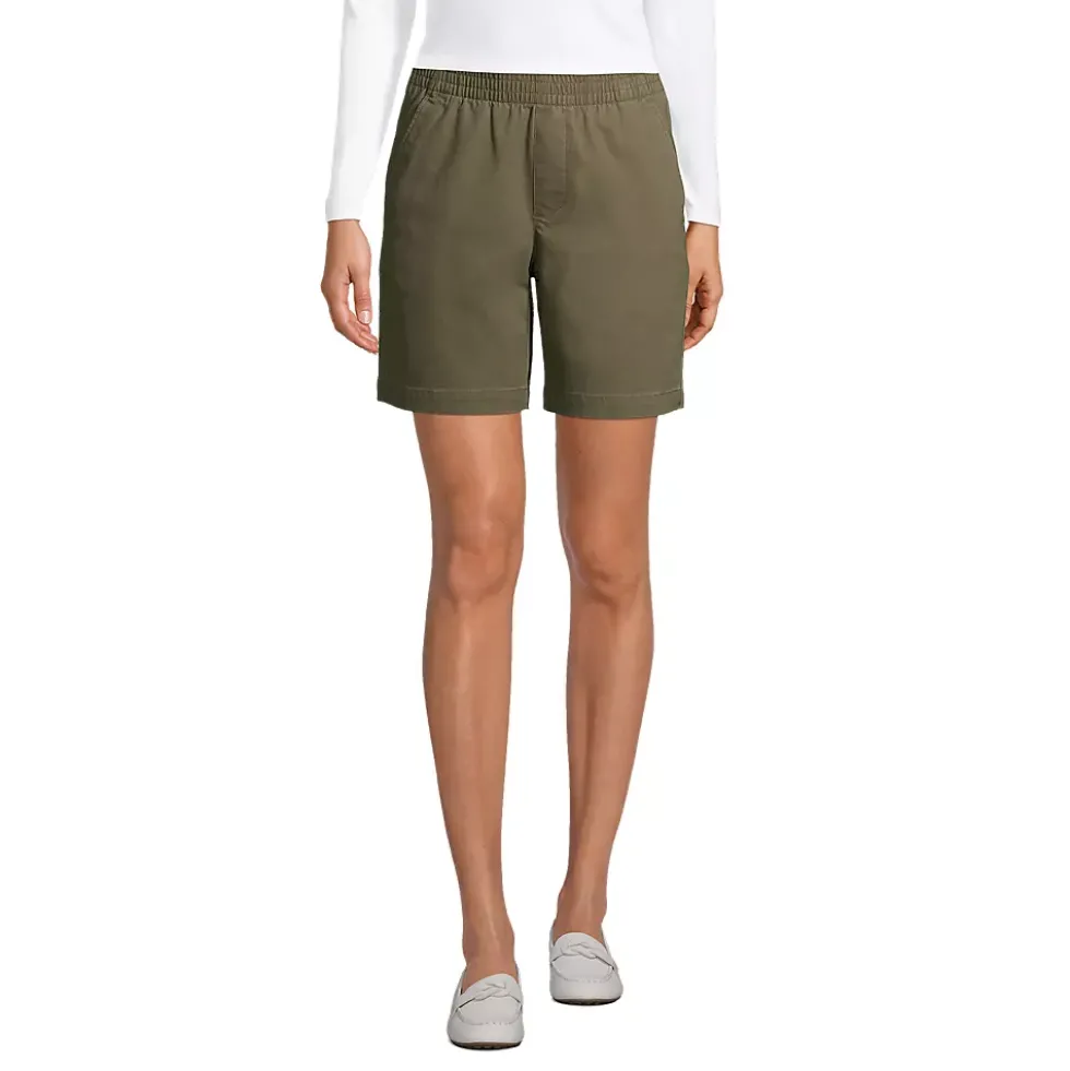 Women's Pull On 7" Chino Shorts