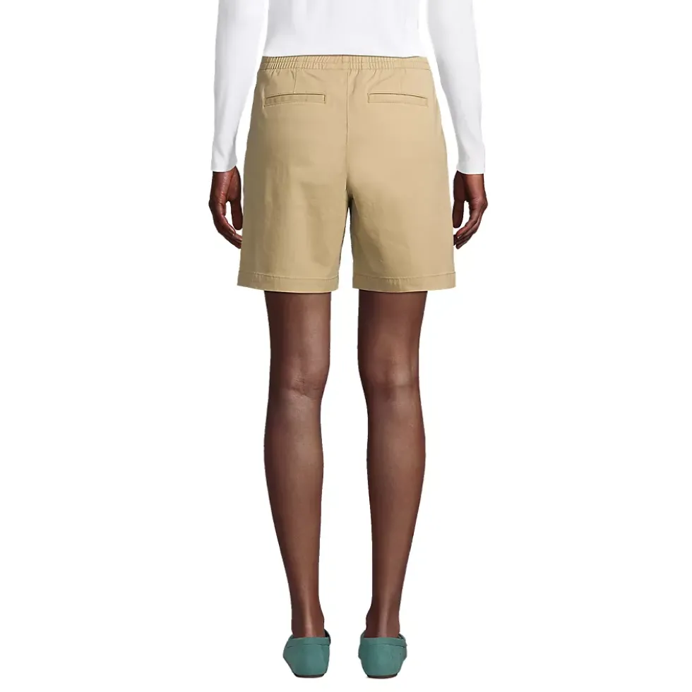 Women's Pull On 7" Chino Shorts