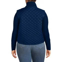 Women's Quilted Sweater Hybrid Barn Jacket