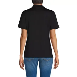 Women's Rapid Dry Short Sleeve V-Neck Henley Shirt