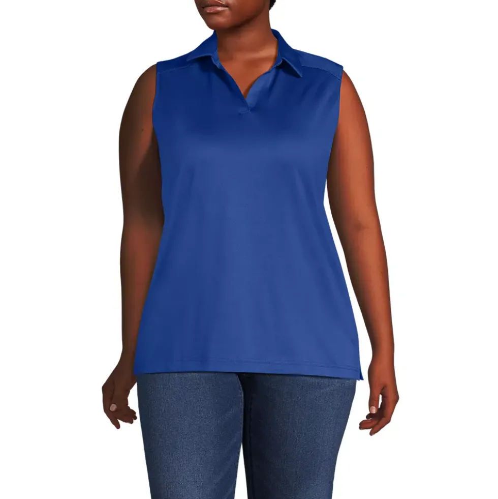Women's Rapid Dry Sleeveless Sport Collar Polo