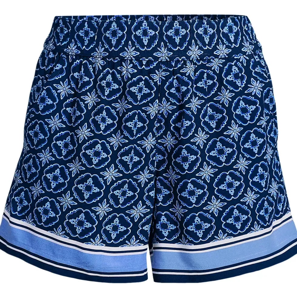 Women's Rayon High Rise 5" Pull On Shorts - Set Bottom