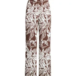 Women's Rayon High Rise Wide Leg Pants - Set Bottom
