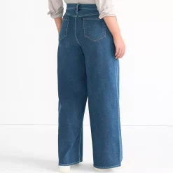 Women's Recover Denim High Rise Extra Wide Leg Jeans
