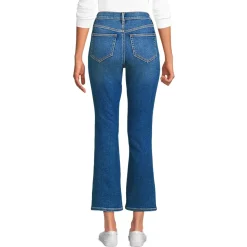 Women's Recover Denim High Rise Kick Flare Crop Jeans