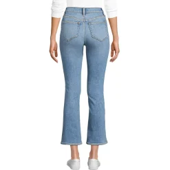 Women's Recover Denim High Rise Kick Flare Crop Jeans