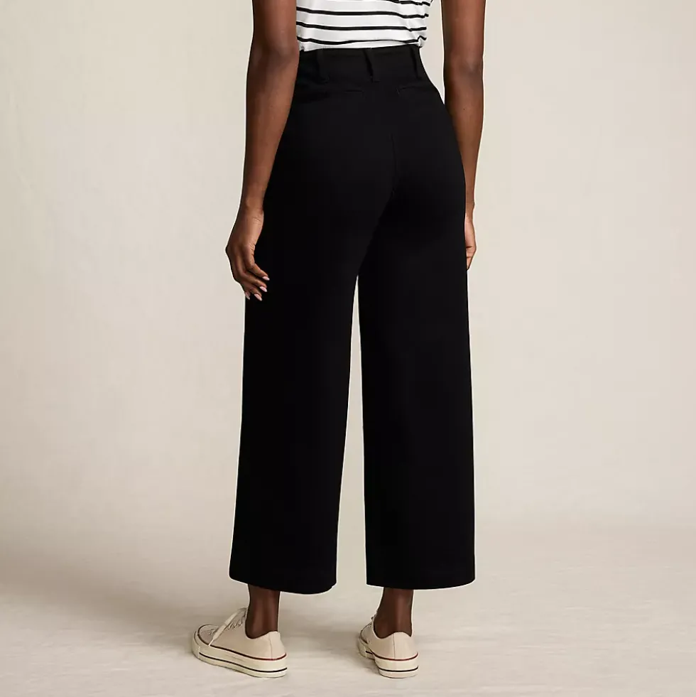 Women's Recover Denim High Rise Patch Pocket Extra Wide Leg Crop Jeans