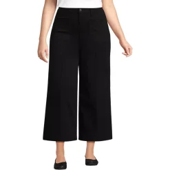 Women's Recover Denim High Rise Patch Pocket Extra Wide Leg Crop Jeans