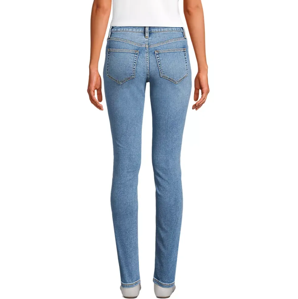 Women's Recover Denim Mid Rise Slim Leg Jeans