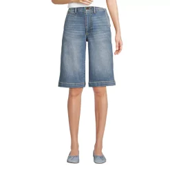 Women's Recover Denim Mid Rise 12" Trouser Shorts