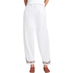 Women's Recover High Rise Barrel Leg Ankle Jeans