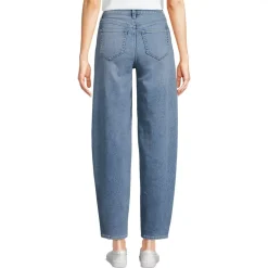 Women's Recover High Rise Barrel Leg Ankle Jeans
