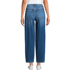 Women's Recover High Rise Barrel Leg Ankle Jeans