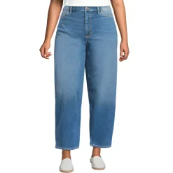 Women's Recover High Rise Barrel Leg Ankle Jeans