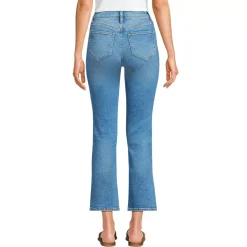 Women's Recover High Rise Button Front Kick Flare Crop Jeans