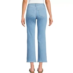 Women's Recover High Rise Button Front Kick Flare Crop Jeans