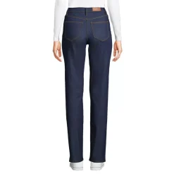 Women's Recover High Rise Straight Leg Blue Jeans