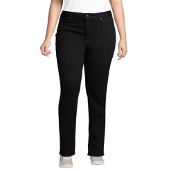Women's Recover Mid Rise Straight Leg Blue Jeans