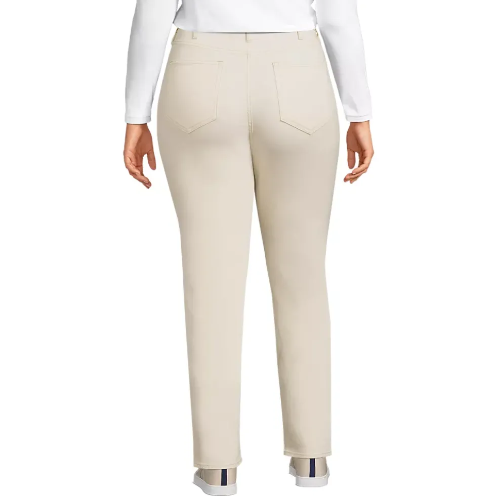 Women's Recycled Denim High Rise Straight Leg Jeans
