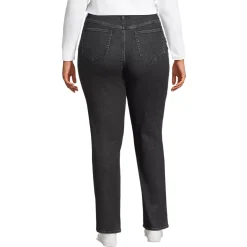 Women's Recycled Denim High Rise Straight Leg Jeans