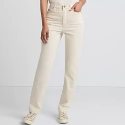 Women's Recycled Denim High Rise Straight Leg Jeans