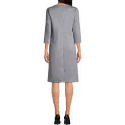 Women's Regular 3/4 Sleeve Tailored Dress