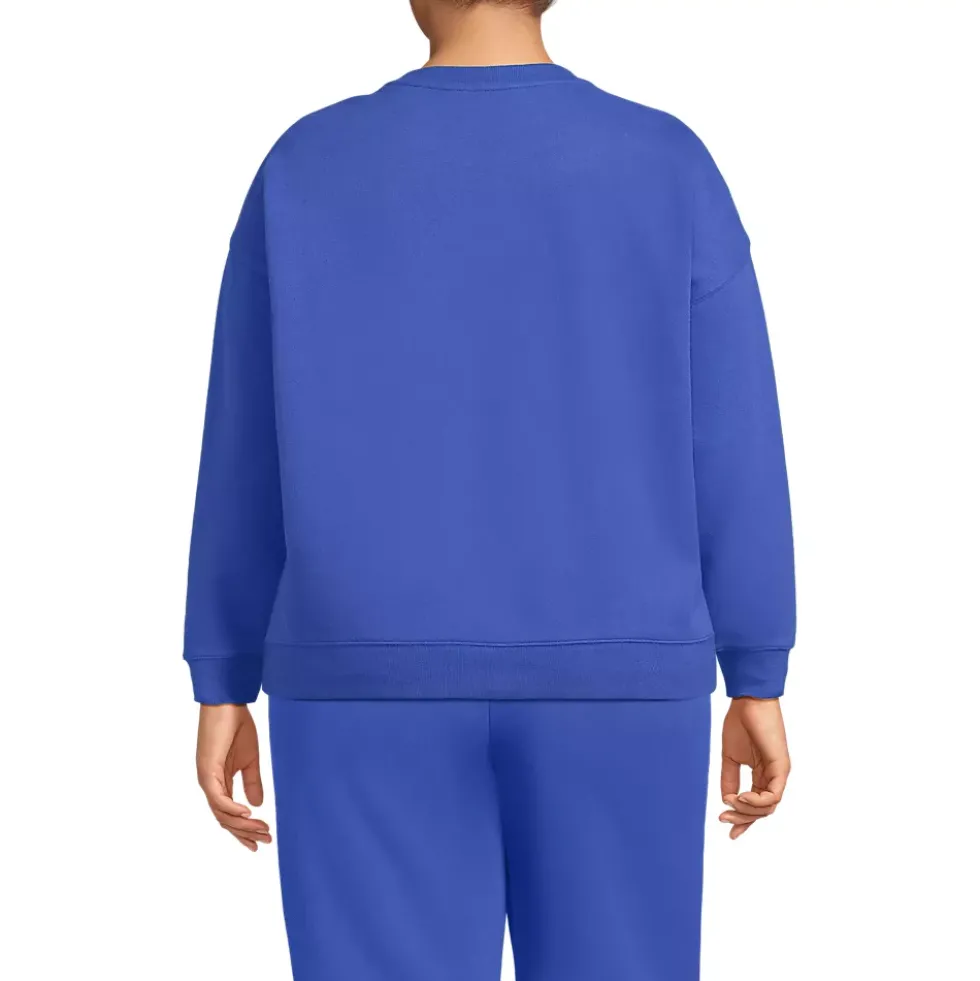 Women's Relaxed Serious Sweats Long Sleeve Crewneck Sweatshirt