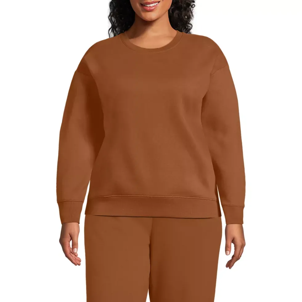 Women's Relaxed Serious Sweats Long Sleeve Crewneck Sweatshirt