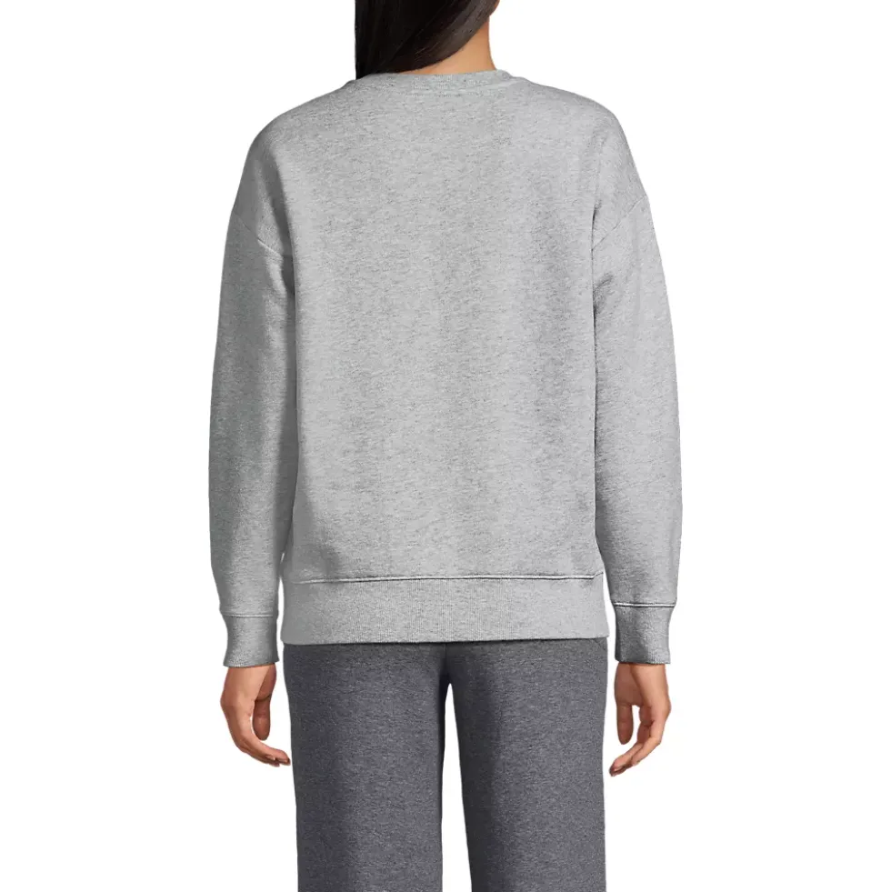 Women's Relaxed Serious Sweats Long Sleeve Crewneck Sweatshirt
