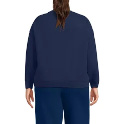 Women's Relaxed Serious Sweats Long Sleeve Crewneck Sweatshirt