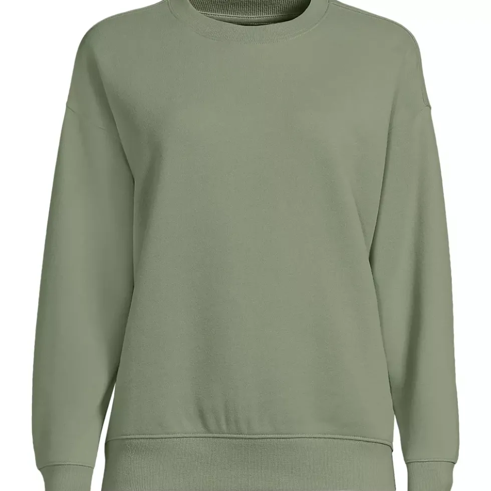 Women's Relaxed Serious Sweats Long Sleeve Crewneck Sweatshirt
