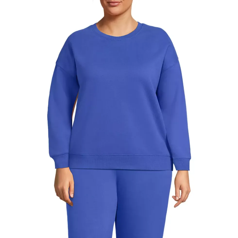 Women's Relaxed Serious Sweats Long Sleeve Crewneck Sweatshirt