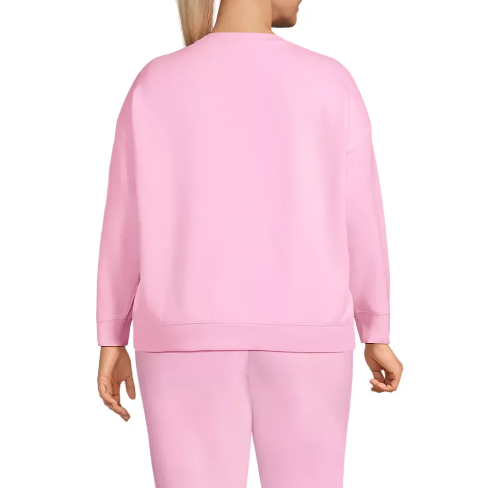 Women's Relaxed Serious Sweats Long Sleeve Crewneck Sweatshirt