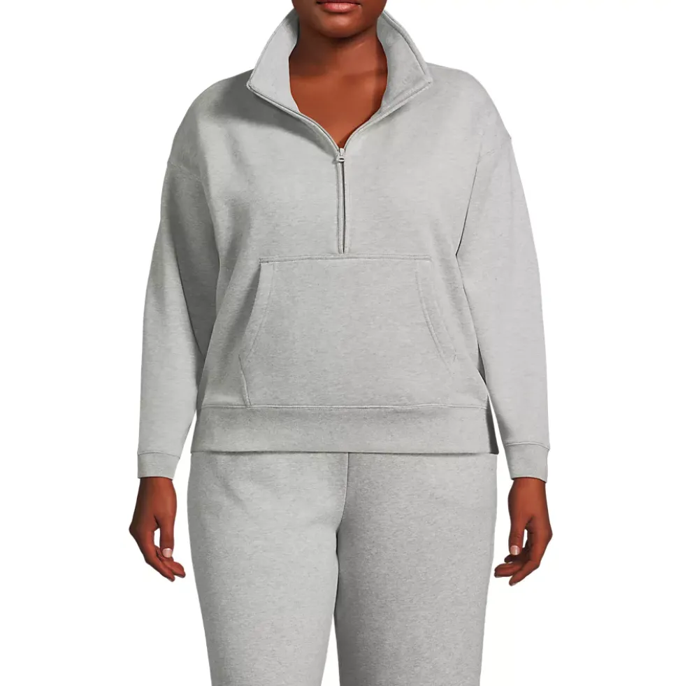 Women's Relaxed Serious Sweats Long Sleeve 1/2 Zip Sweatshirt