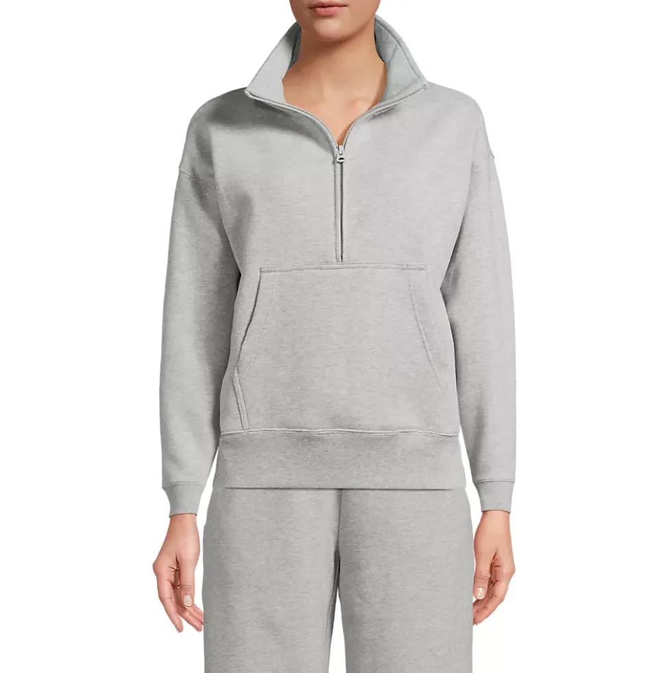 Women's Relaxed Serious Sweats Long Sleeve 1/2 Zip Sweatshirt