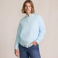 Women's Relaxed Serious Sweats Long Sleeve Crewneck Sweatshirt