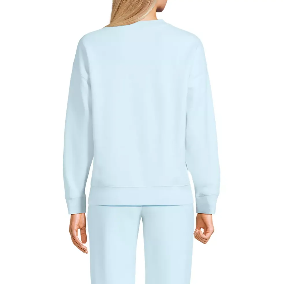 Women's Relaxed Serious Sweats Long Sleeve Crewneck Sweatshirt