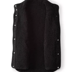 Women's Reversible Quilted Sherpa Fleece Vest