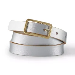 Women's Reversible Skinny Belt