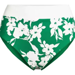Women's Reversible Ultra High Leg High Waisted Bikini Swim Bottoms