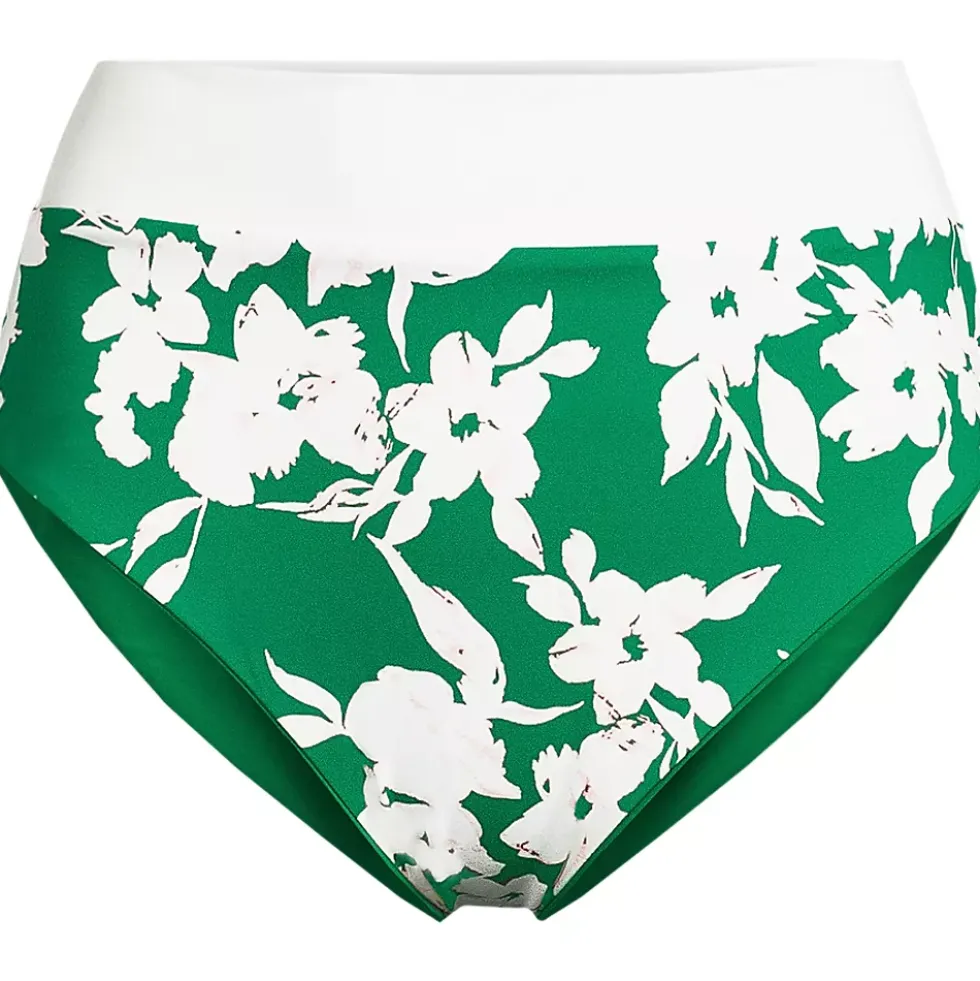 Women's Reversible Ultra High Leg High Waisted Bikini Swim Bottoms