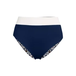 Women's Reversible Ultra High Leg High Waisted Bikini Swim Bottoms