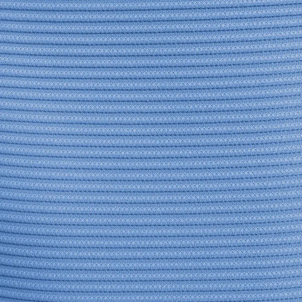 Women's Ribbed Knot Front One Piece Swimsuit