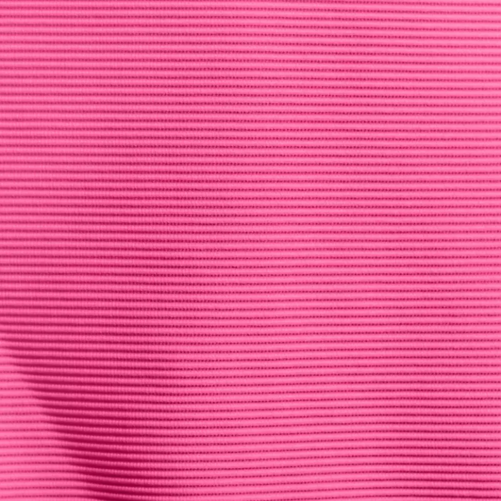 Women's Ribbed Knot Front One Piece Swimsuit