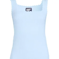 Women's Ribbed Square Neck Tank Sweater - Set Top