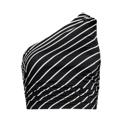 Women's Ruched One Shoulder Midkini Top