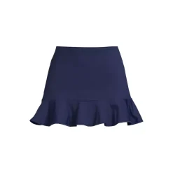 Women's Ruffle Hem Mini Swim Skirt