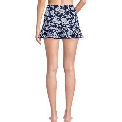 Women's Ruffle Hem Mini Swim Skirt