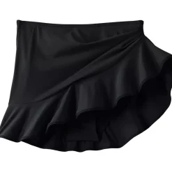 Women's Ruffle Hem Mini Swim Skirt